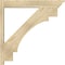 Ekena Millwork Merced Rough Sawn Traditional Outlooker, Douglas Fir, 6"W x 36"D x 36"H OUT06X36X36MRC01RDF - alternate 4